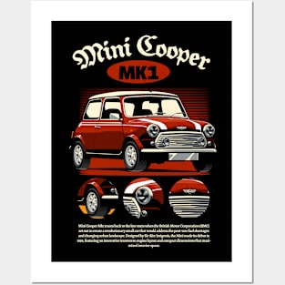 Mini Cooper Morris 1959 Posters and Art